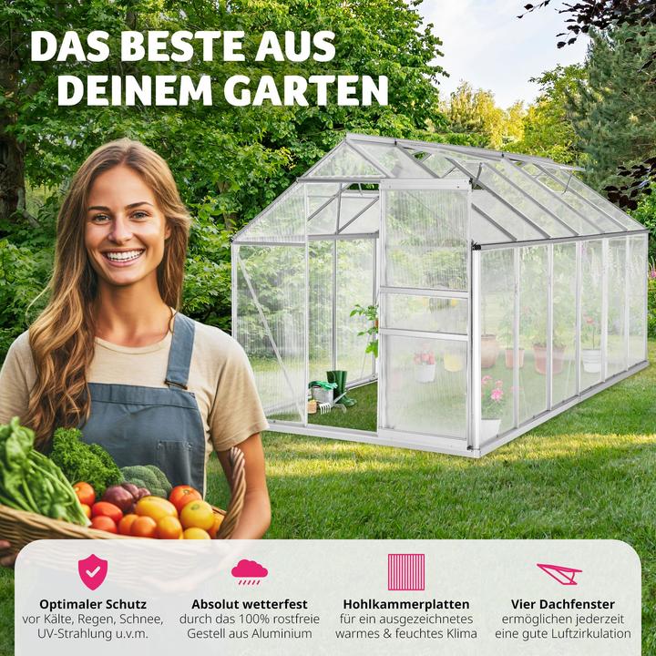 Produktbild tectake Gewächshaus