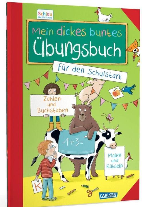 Produktbild Schlau für die Schule: Mein dickes buntes Übungsbuch für den Schulstart (Deutsch, Christine Mildner, Sabine Rothmund, 2021)