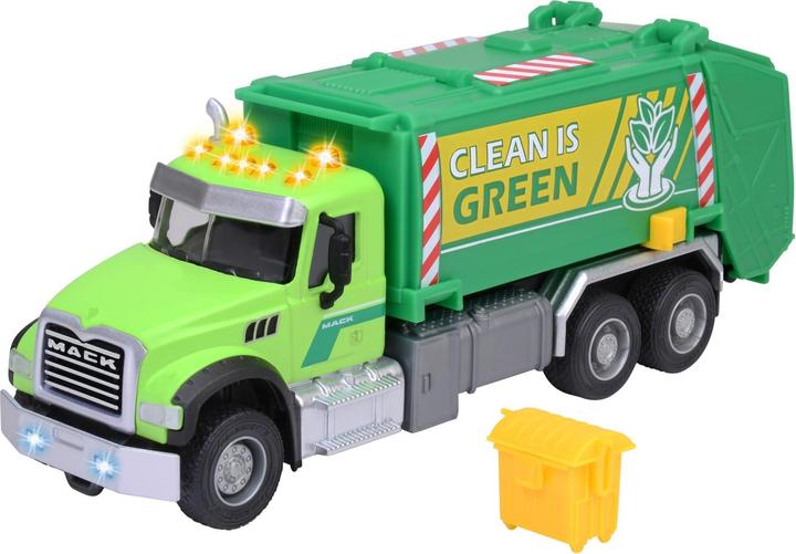 Majorette Mack Granite Garbage Truck