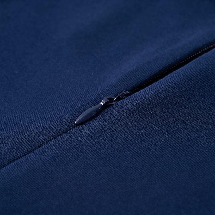 Produktbild VidaXL Kinderkleid mit Langen Ärmeln Marineblau 128,Material der (128)