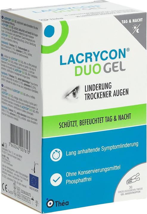Théa Lacrycon Duo Gel (12 ml, Lacrycon Duo Gel 30 Monodosen 0.4g)