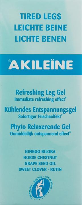 Produktbild Akileïne Leichte Beine kühlendes Entspannungsgel kühl (Fusscrème & Fussgel, 150 ml)