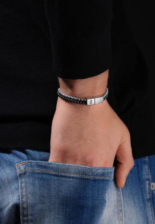Immagine prodotto Police Bracciale Double Impact (19 cm, Acciaio inossidabile)