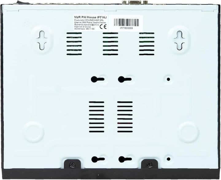 Actual product image PNI IP716J 16 Channel 4K 8MP NVR with POE and IP Channels (Network Video Recorder (NVR))