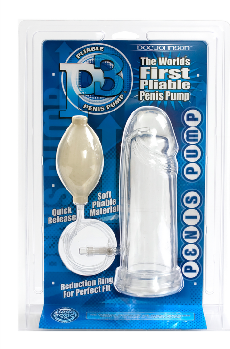 Actual product image Doc Johnson P3 Penis Pump