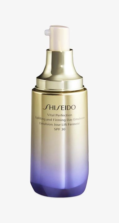 Actual product image Shiseido Vital Perfection Uplifting & Firming Day Emulsion (75 ml, Day cream, SPF 30)