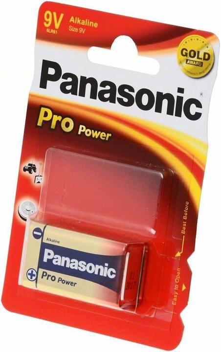 Actual product image Panasonic Pro Power (1 pcs., 9V Block)