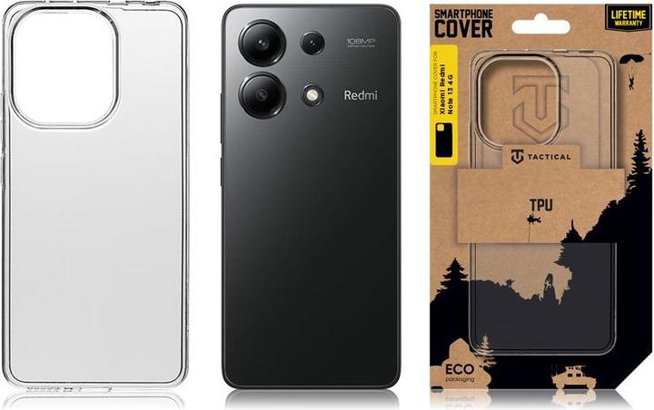 Immagine prodotto NoName TPU tattico Kryt pro Xiaomi Redmi Note 13 trasparente (Xiaomi Redmi Note 13 4G)