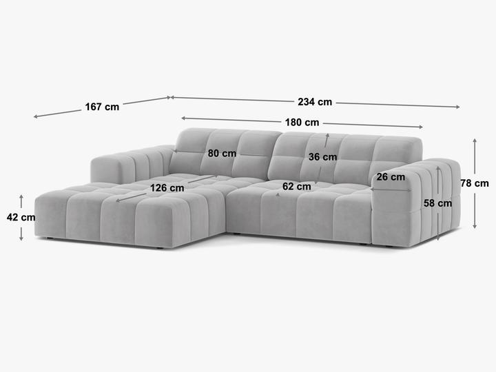 Produktbild Micadoni Jennifer (Ecksofa)