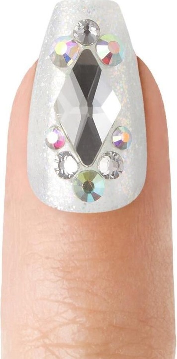 Produktbild Herba Kiss Majestic Nails - In A Crown (Kunstnägel, Transparent, Rosa)