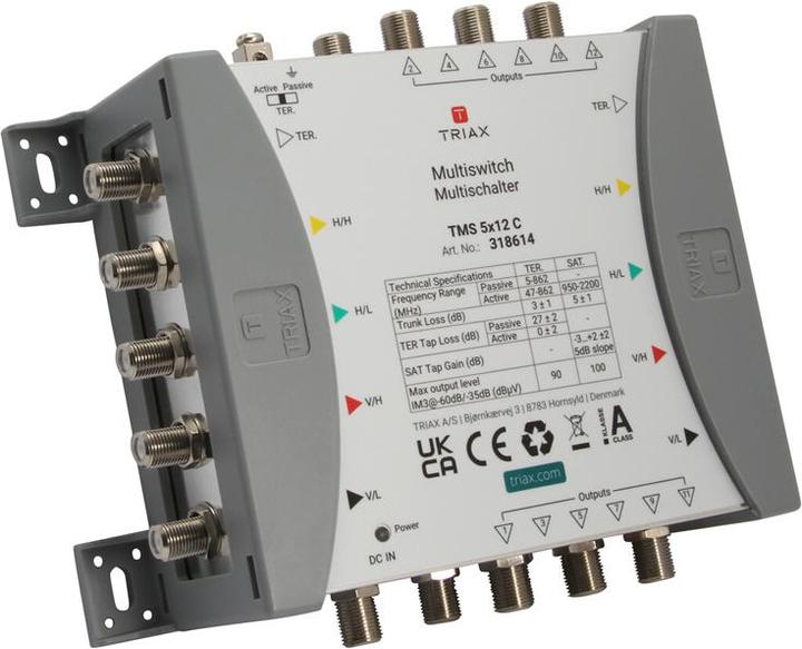 Actual product image Triax Cascade multi-switch TMS 5x12 C (Multi switch)
