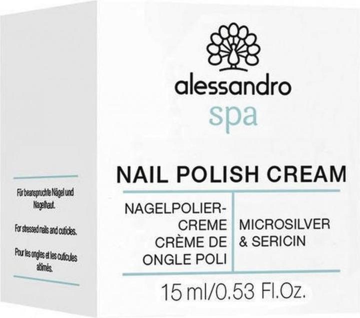Actual product image Alessandro Spa Nail Polish Cream (Foot deodorant & powder, 15 ml)