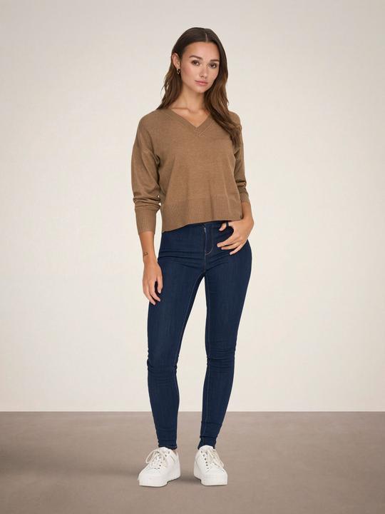 Produktbild JdY V-Ausschnitt Strickpullover (3XL)