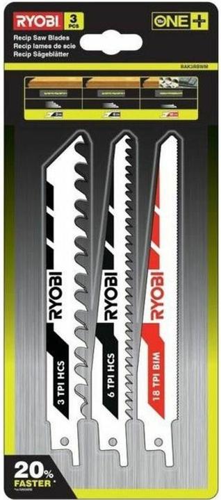 Ryobi Set di lame per sega circolare 3 pz. 51320