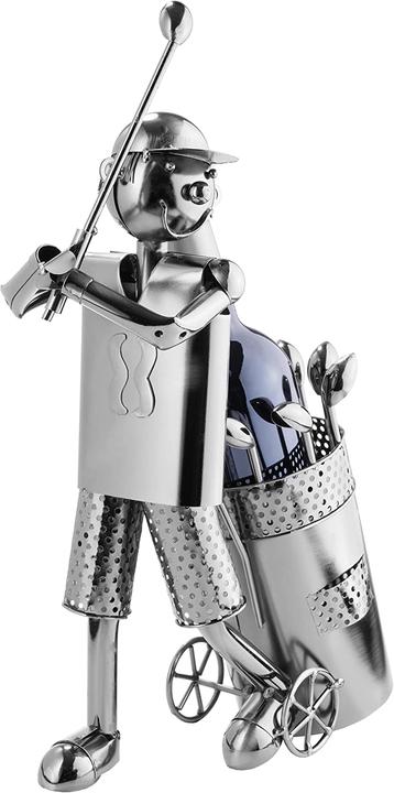 Produktbild Brubaker Flaschenhalter Golfspieler (50 x 22 x 20 cm, 1 Fl.)