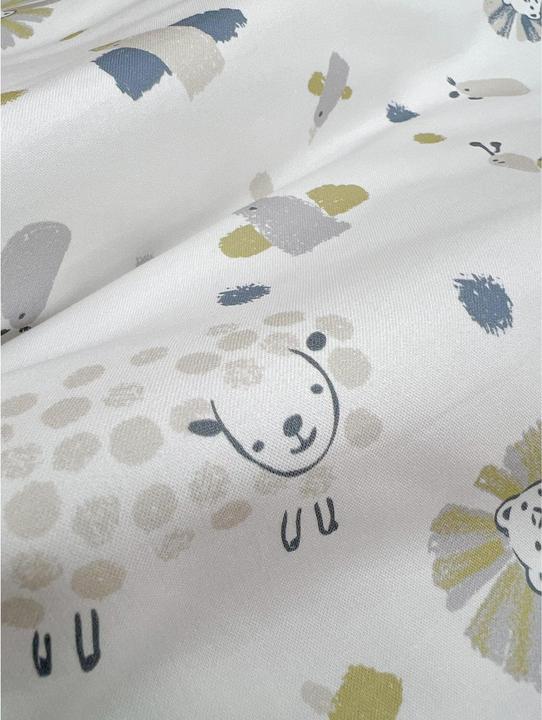 Image du produit Odenwälder Sac de couchage d'été pour bébés non matelassé Wildlife Grey Gr. 60 (60 cm, 0,5 TOG, Été)