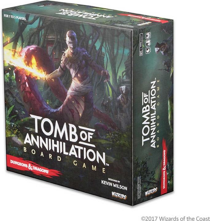 Wizkids Dungeons & Dragons: Tomb of Annihilation Board Game (Englisch, 3 - 6 Spieler)
