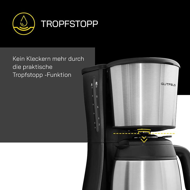 Actual product image Gutfels Filter coffee maker 1.25L