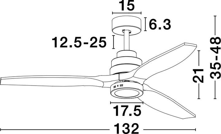 Actual product image Nova Luce Sabal