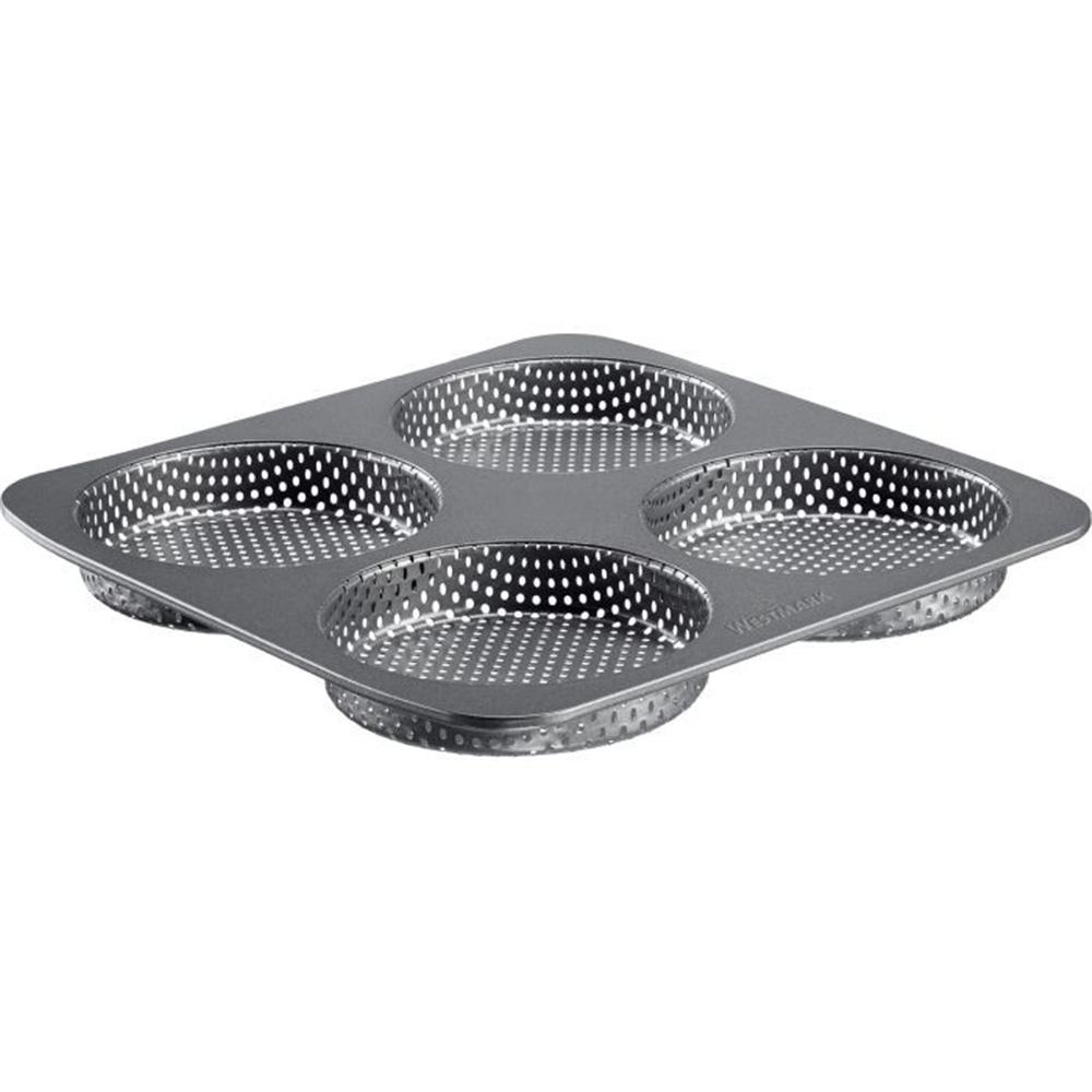 Westmark 4er Burger Brötchen Backform Big, 28x28cm (28 cm) (32702260)