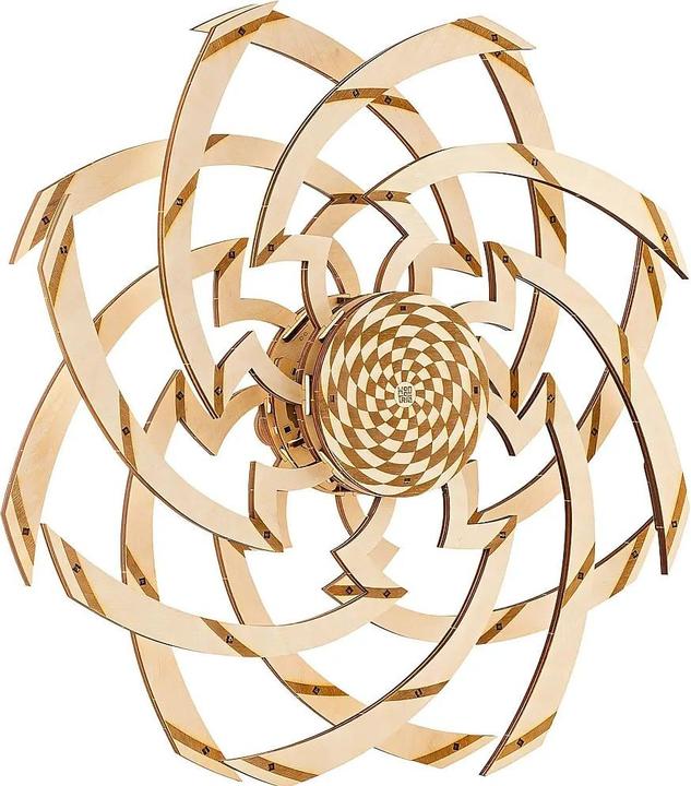 Image du produit Wood Trick Hypnotic Vortex - Kit de construction en bois 3D