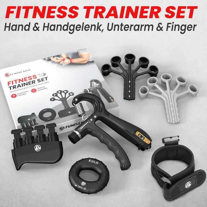 Produktbild Funflex 5-teiliges Griffkraft-Trainingsgerät-Set