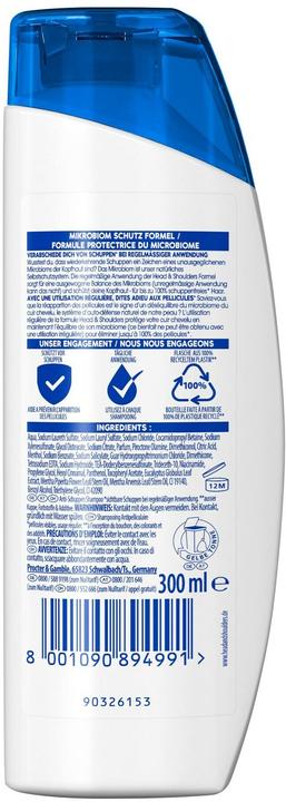 Productafbeelding Head & Shoulders Anti-Schuppen Shampoo bei juckender Kopfhaut (Vloeibare shampoo, 300 ml)