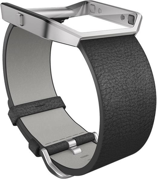 Image du produit Fitbit Bracelet en cuir Blaze avec cadre (Cuir véritable, Flamboyer)