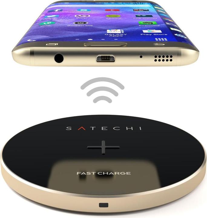 Actual product image Satechi Qi Charging Pad ST-WCPG (5 W)
