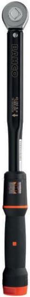 Actual product image Bahco Mechanical click-on torque spanner, adjustable, with window scale & fixed through-ratchet (1/2", 20 - 100 Nm)