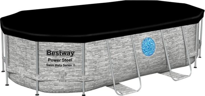 Actual product image Bestway Pool Power Steel with accessory set, 427x250x100 cm (427 x 250 x 100 cm)