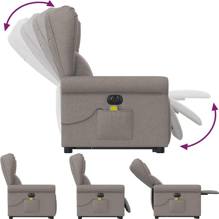 Image du produit vidaXL Massagesessel mit Aufstehhilfe