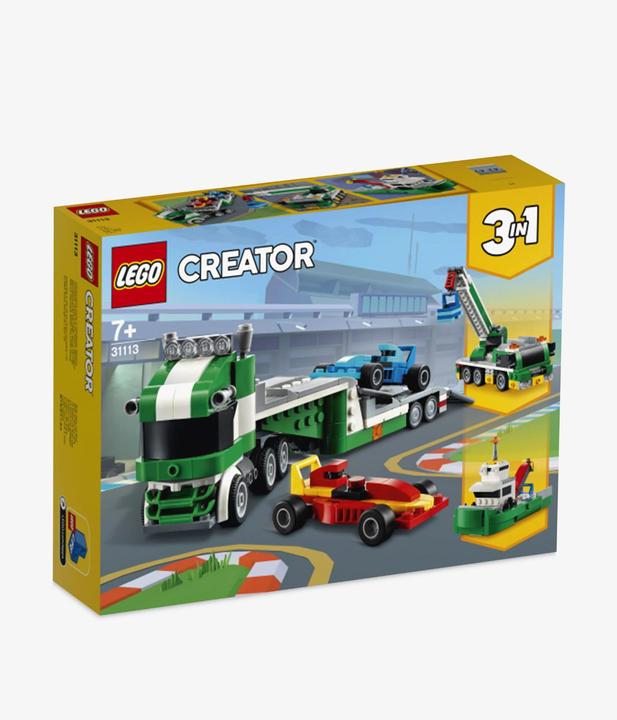 Produktbild LEGO Rennwagentransporter (31113, LEGO Creator 3-in-1)