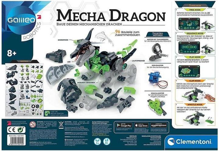 Actual product image Clementoni Mecha Dragon Dragon