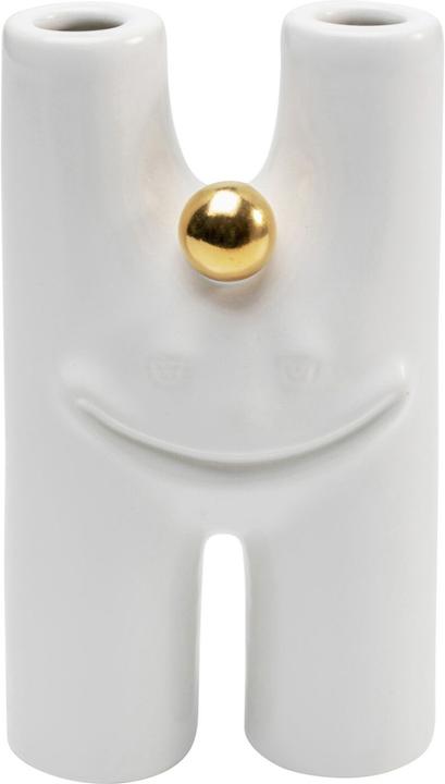 Produktbild Kare Design Vase Funny Teeth Weiss 16cm
