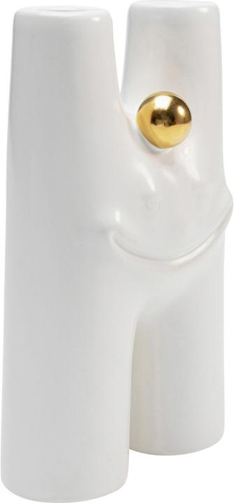 Produktbild Kare Design Vase Funny Teeth Weiss 16cm