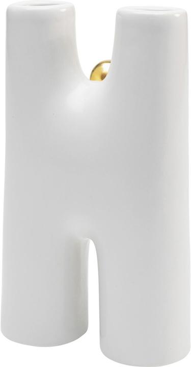 Produktbild Kare Design Vase Funny Teeth Weiss 16cm