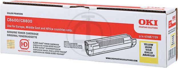 Immagine prodotto OKI 43487709 (Y)