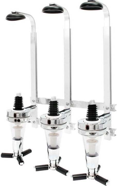 Actual product image MzoLife Bottle holder and doser, for 3 bottles (Dosing spout + pourer)