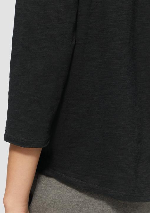 Immagine prodotto S.Oliver T-Shirt Shirt mit Flammgarnstruktur und 3/4-Ärmeln (36)