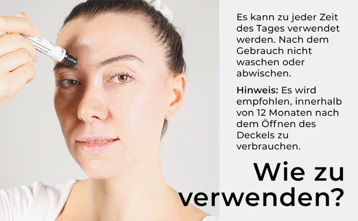 Actual product image Radika Eyebrow serum, vitamin AEF, 100% pure, BIO, natural, 10 ml (10 ml)