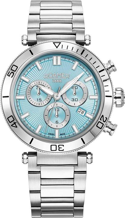 Immagine prodotto Roamer 994837 41 05 20 Toscana (Cronografo, Fatto in Svizzera, Orologio da polso analogico)