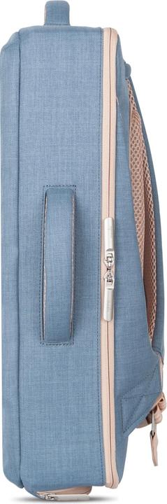 Actual product image Moshi Venturo Steel Blue - slim laptop backpack (15", Apple)
