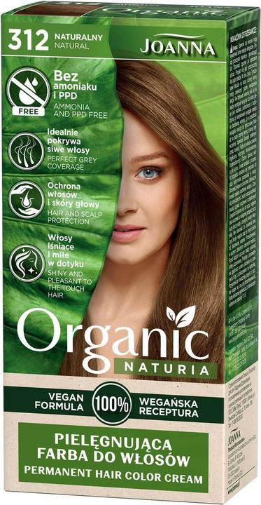 Immagine prodotto Joanna Naturia Tintura organica per capelli senza ammoniaca e PPD 312 Naturale (312 Naturale)