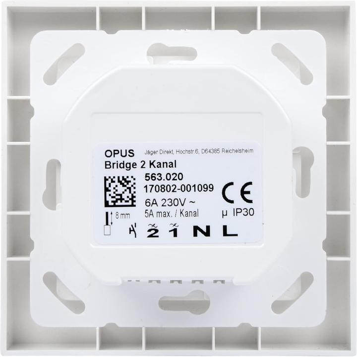 Produktbild Jäger Direkt OPUS BRiDGE 2 Kanal für die Lichtsteuerung