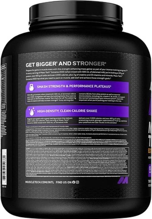 Produktbild Muscle Tech Mass Tech Extreme 2000 (2724 g, 1x)