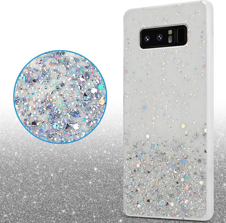 Immagine prodotto Cadorabo Custodia TPU funkelnder Glitter (Samsung Galaxy Note 8)