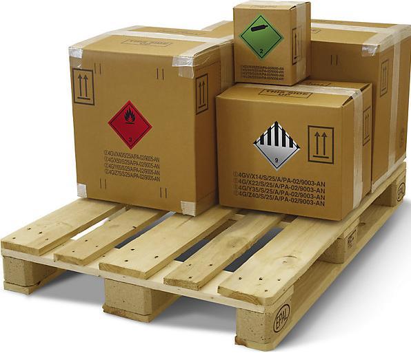 Actual product image kaiserkraft Dangerous goods sticker