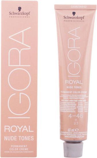 Actual product image Schwarzkopf Professional Igora Nude Tones (4-46 Medium Brown Beige Chocolate)