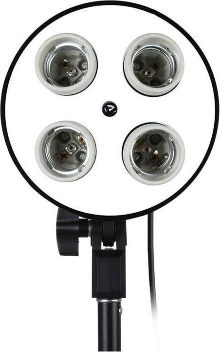 Actual product image Puluz Studio softbox 50x70cm, tripod, LED bulb 4 pcs PU5071EU (Soft boxes)